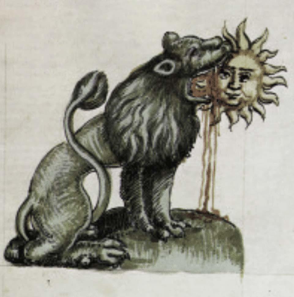 The Green Lion Devouring the Sun